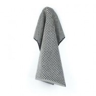 Handdoek - Ruit Klein - Zwart